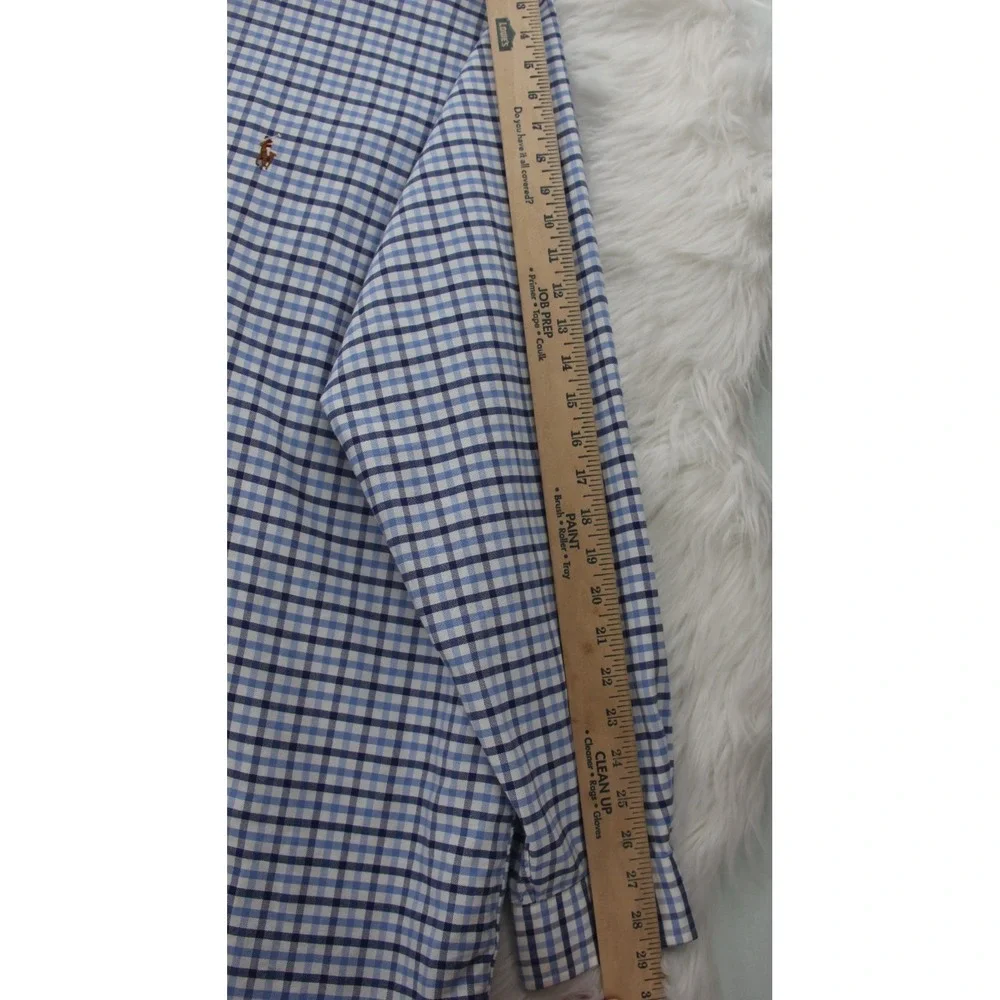 Polo Ralph Lauren Men's 3XLT Classic Fit Long Sleeve Button Up Shirt Cotton Pony